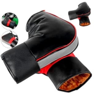 1 pair, motorcycle handle gloves are suitable for winter riding of electric bicycles, tricycles, etc. Winter riding gloves | Sports design | Durable fabric
