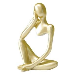 Abstract Meditation Sculpture Set | Modern Home Decor Figurines for Zen & Interior Design