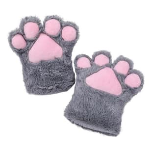 Adorable Cat Paw Gloves for Cosplay and Cute Photo Props
