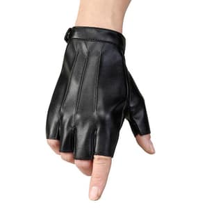 Nonslip Half Finger Gloves Party Gloves Teens Cool Cycling Riding Gloves